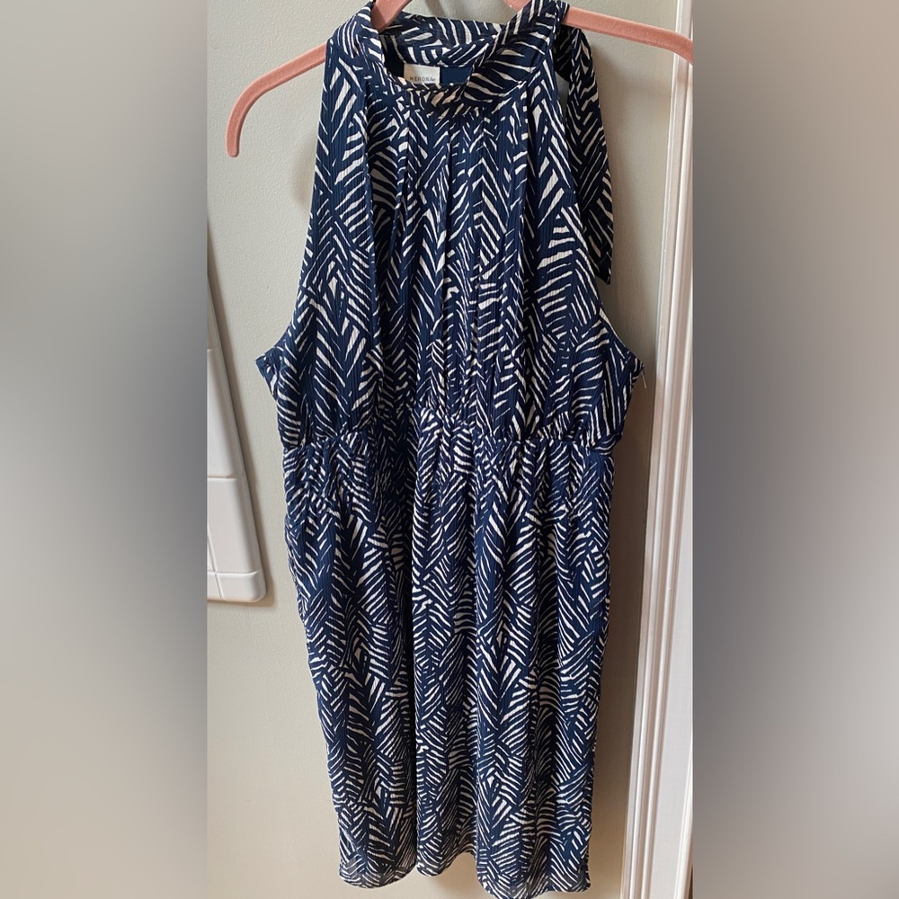Ladies Merona Halter Tie Dress GUC